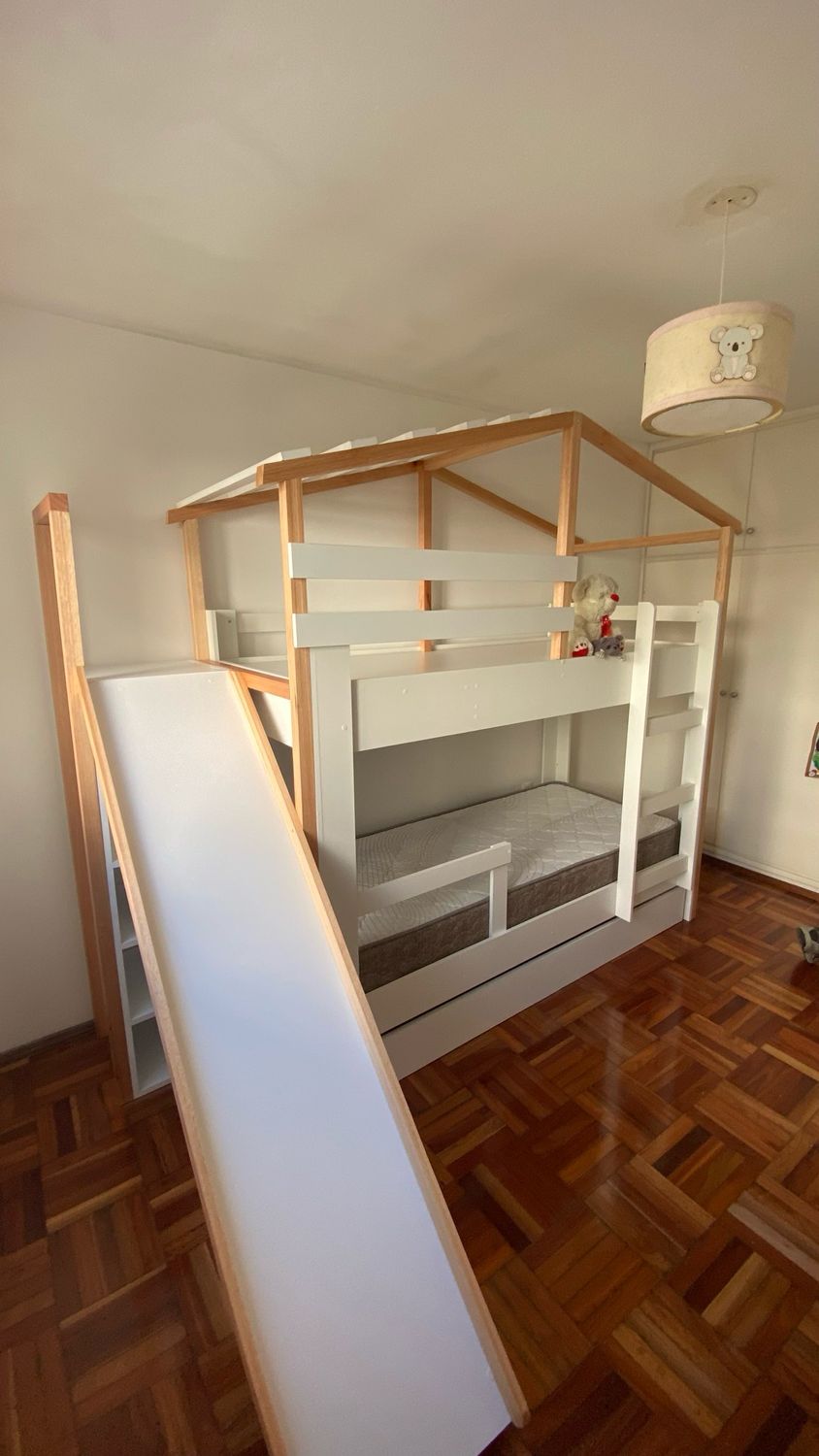 CAMA CUCHETA MARINERA CON PLAYROOM