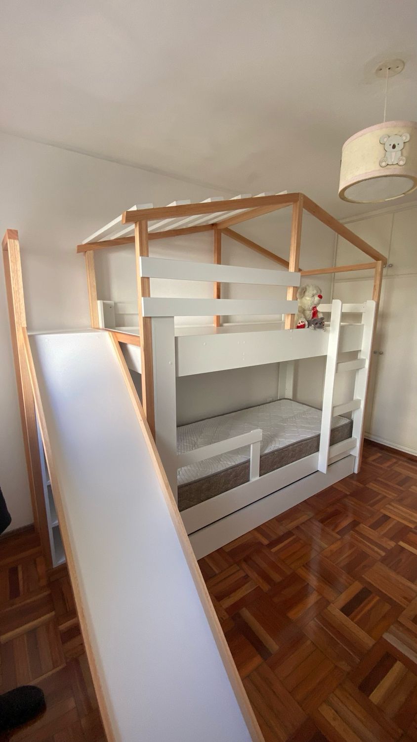 CAMA CUCHETA MARINERA CON PLAYROOM