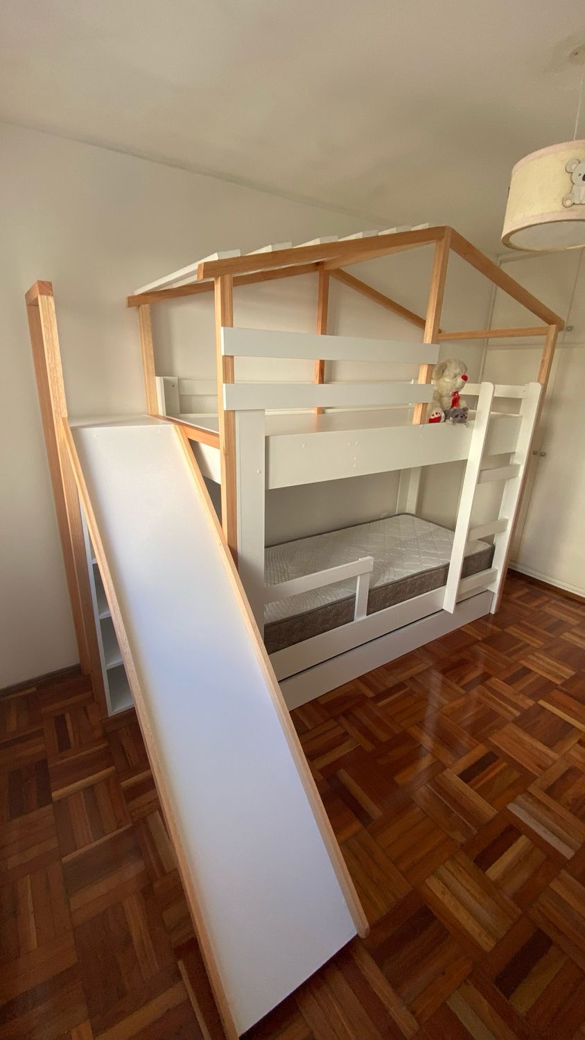 CAMA CUCHETA MARINERA CON PLAYROOM