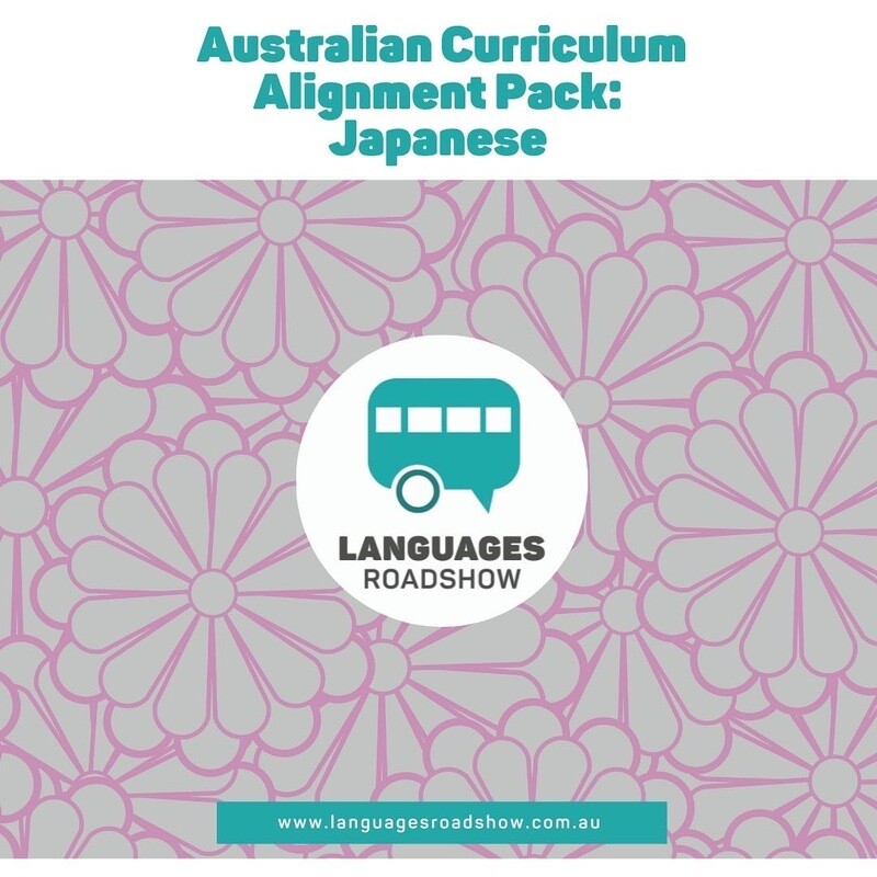 Japanese - Australian Curriculum Alignment Pack