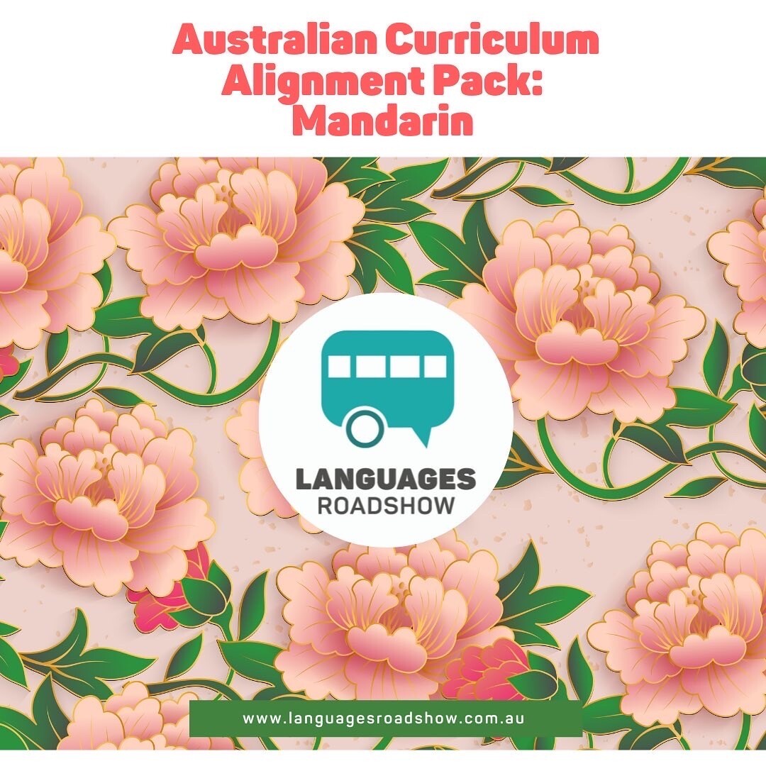 Mandarin - Australian Curriculum Alignment Pack