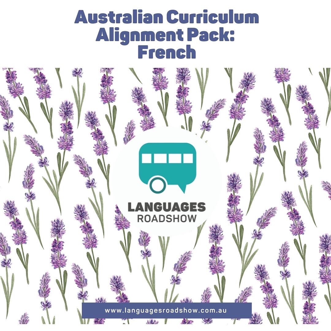 French - Australian Curriculum Alignment Pack
