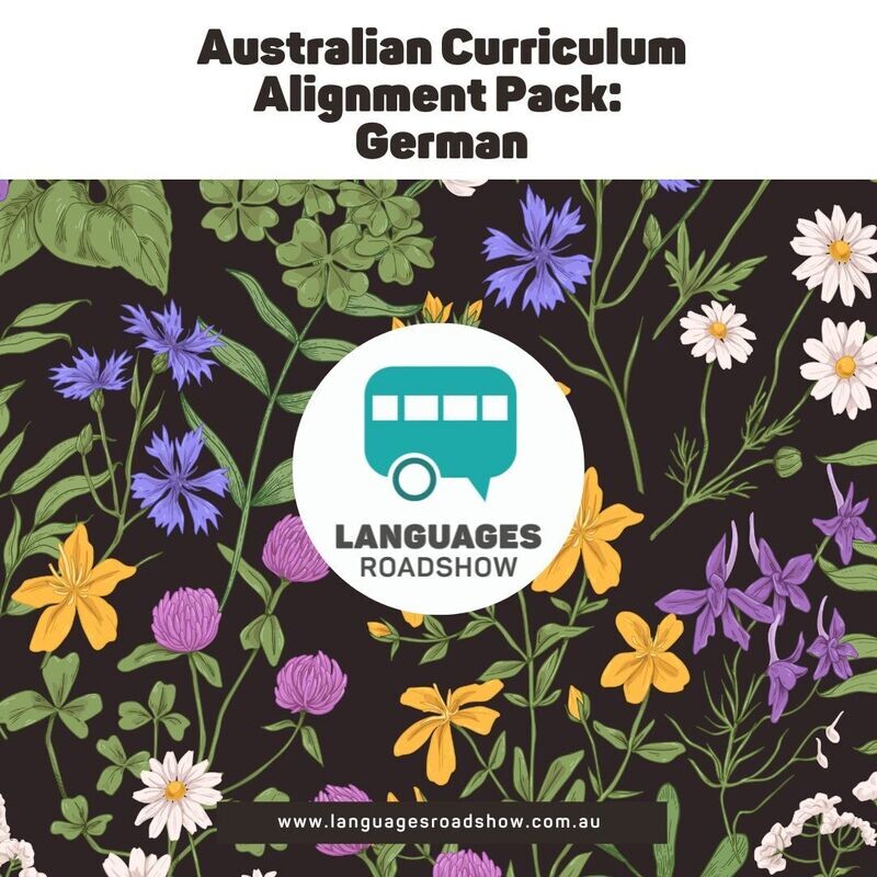 German - Australian Curriculum Alignment Pack