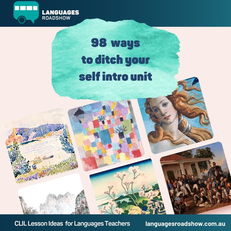98 ways to ditch your self-intro unit - RECORDING