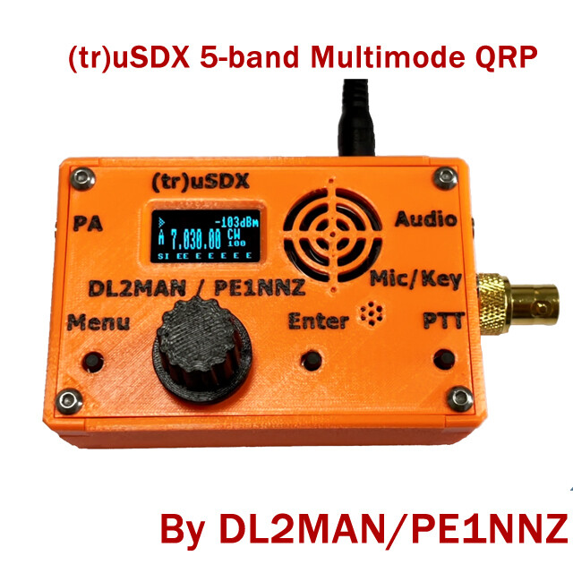 Transceptor (tr)uSDX usdx, Kits QRP multimodo de 5 bandas y ensamblados