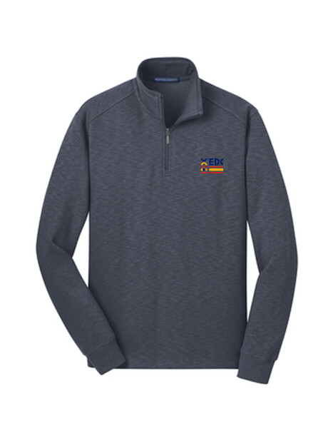 Slub Fleece 1/4 Zip Pullover