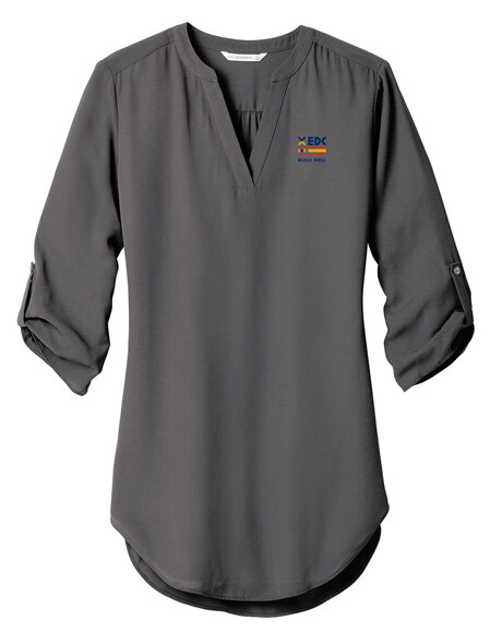 Women's 3/4-Sleeve Tunic Blouse