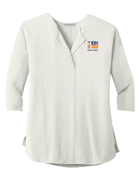 Women's Concept 3/4-Sleeve Soft Split Neck Top