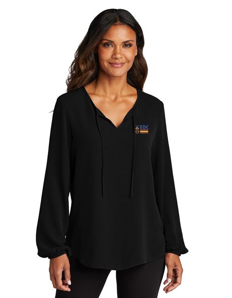 Ladies Textured Crepe Tunic