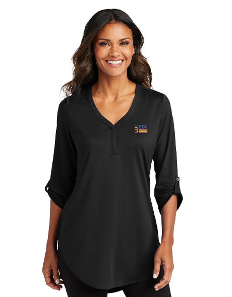 Ladies City Stretch 3/4-Sleeve Tunic