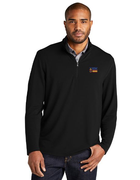 Microterry 1/4-Zip Pullover