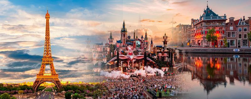 Pacote Paris + Tomorrowland Bélgica 2026 + Amsterdam