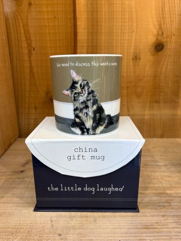 Cat – Menu – China Mug
