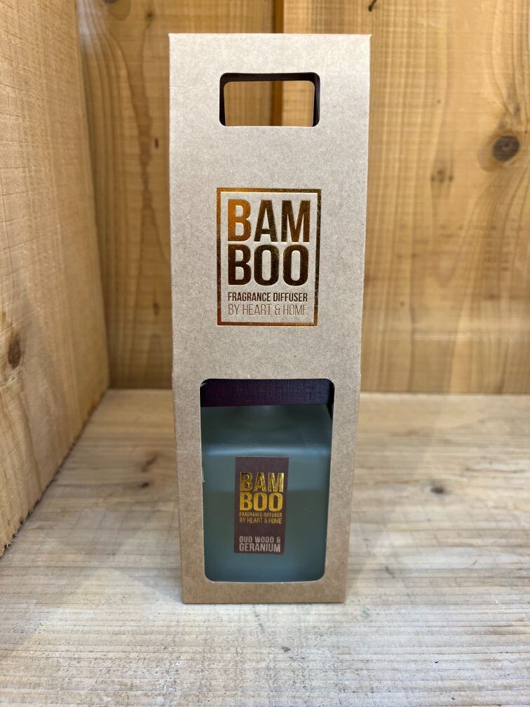 Oud Wood Geranium – Large Diffuser (140ml)