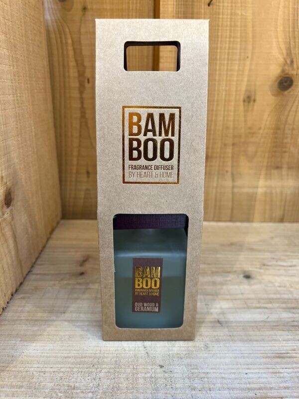 Oud Wood Geranium – Large Diffuser (140ml)