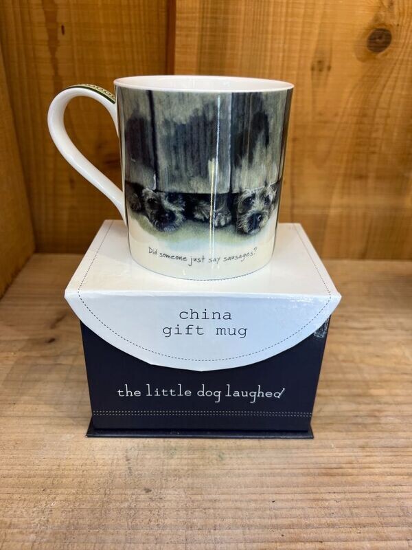 “Did Someone Say Sausages” – China Mug