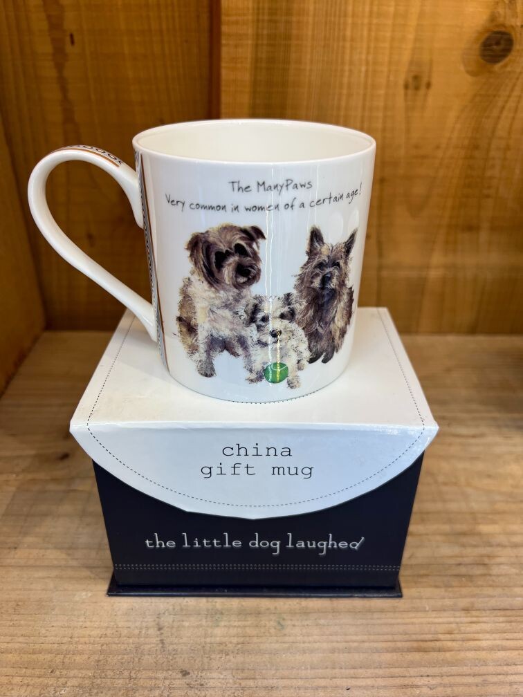 “Many Paws” (Very Common In Women Of A Certain Age) – China Mug