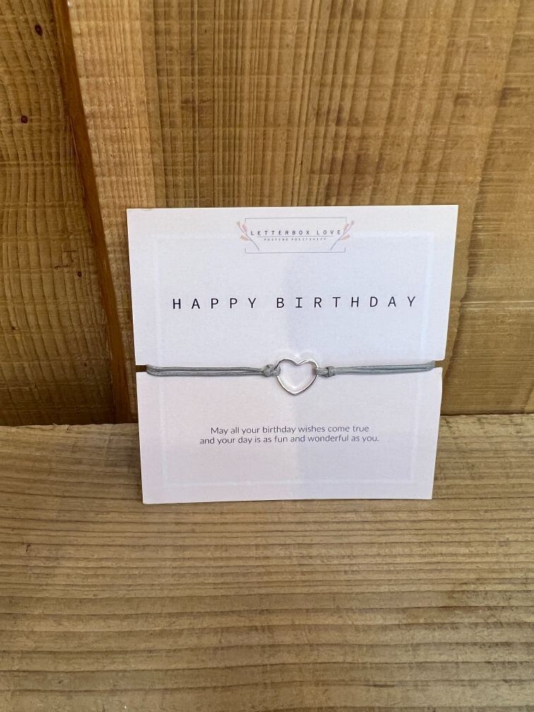 Happy Birthday Bracelet
