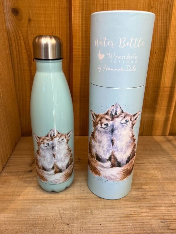 'Contentment' Fox Water Bottle