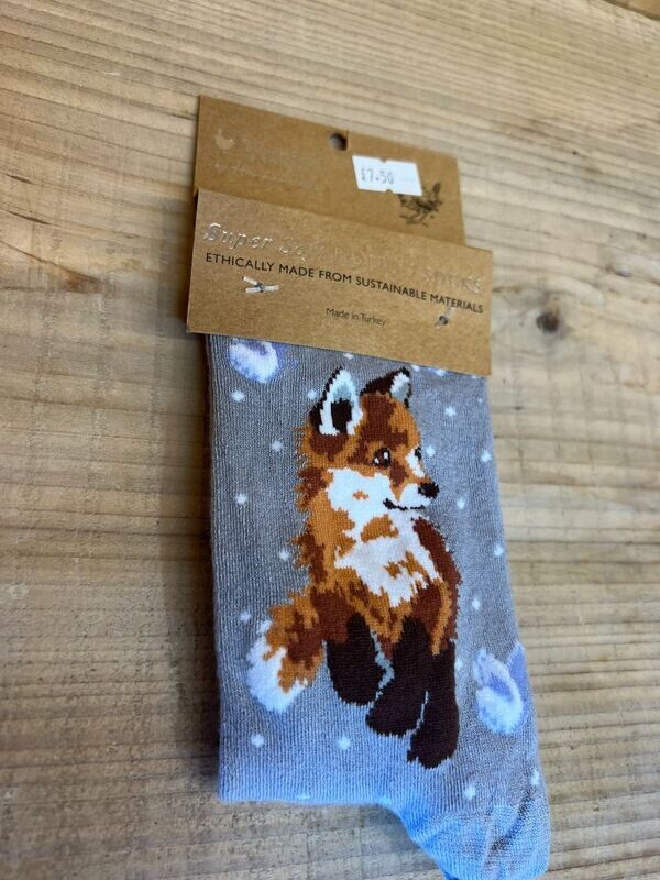 'Born To Be Wild' Fox Socks