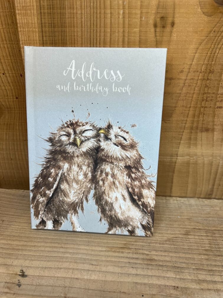 'Birds Of A Feather' Owl Address Book