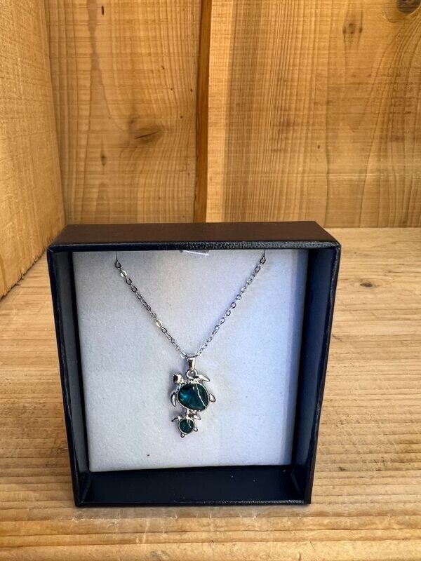 Turtle Family Necklace