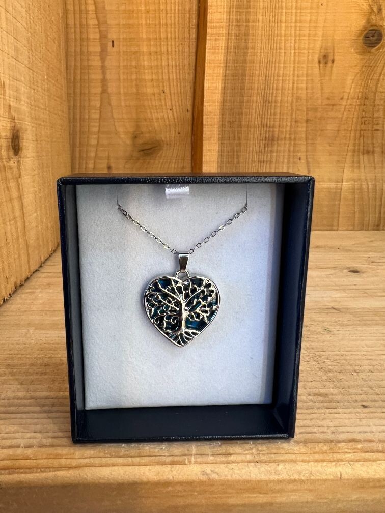 Tree Of Life In Heart Necklace