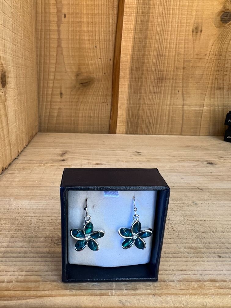 Crystal Flower Earrings