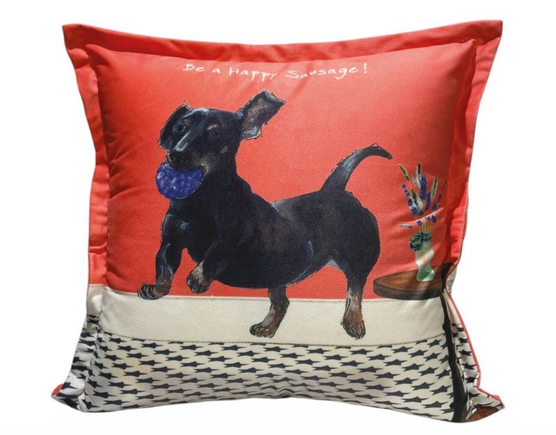 Dachshund Cushion