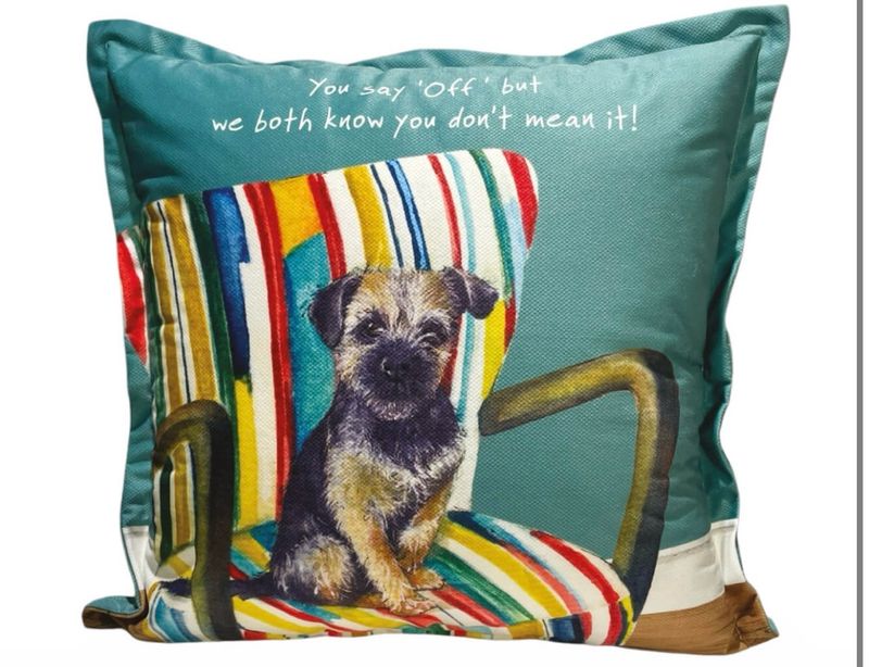 Border Terrier Cushion