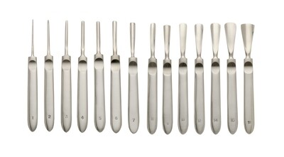 KALINDRA | Cutlery. Sharply gouges, St. steel, flat anti slip handle