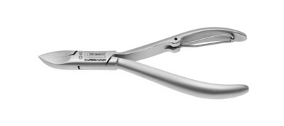 BLUE FARM | Lombard. Cobalt nail nippers, convex, box joint, single wire spring