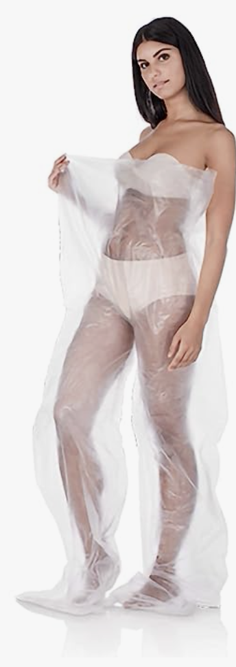 BLUE FARM | GR. Waterproof trousers in High Density and High Resistance polythene