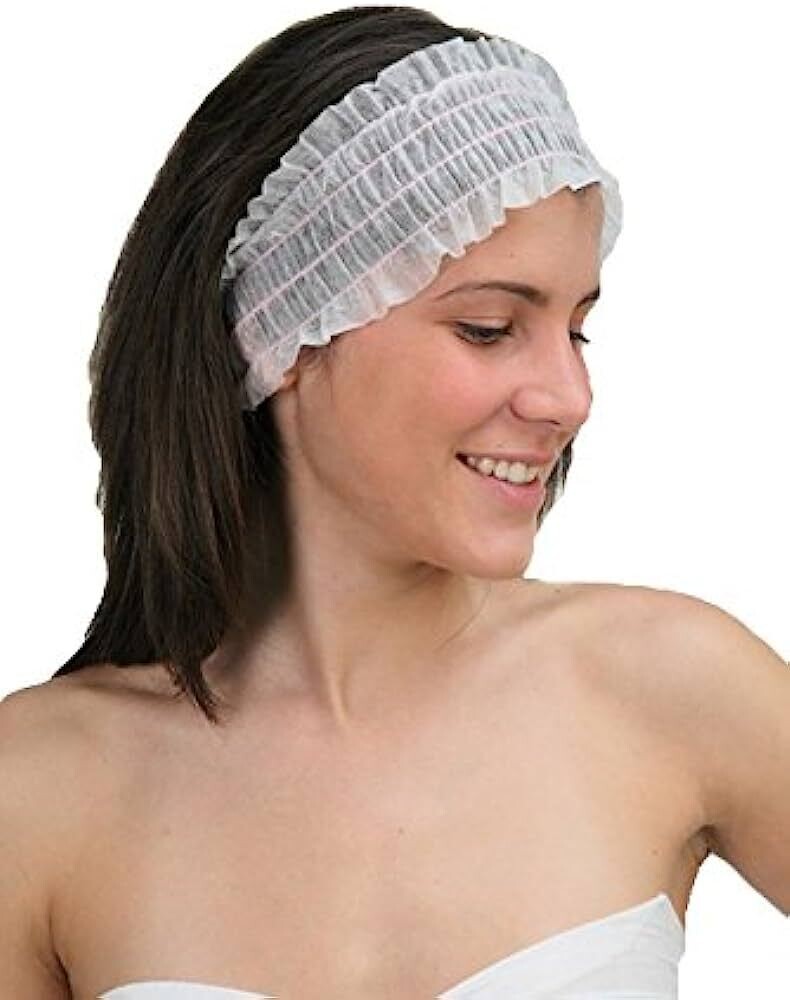 BLUE FARM | GR. Disposable hair bands in 30 g non-woven fabric with 4 elastic bands