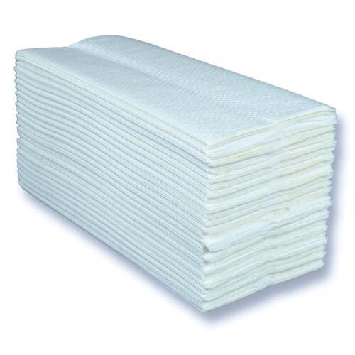 BLUE FARM | GR. "C" and "V" folded towels in pure 2-ply cellulose