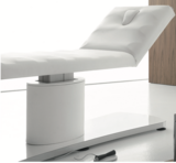 BLUE FARM | Vismara. E-Motion. Electric cot with shaped profile mattress