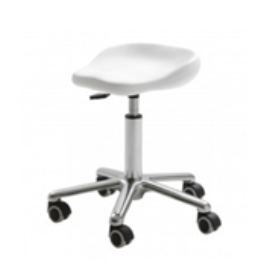BLUE FARM | Vismara. Easy. Stool with white polyurethane seat