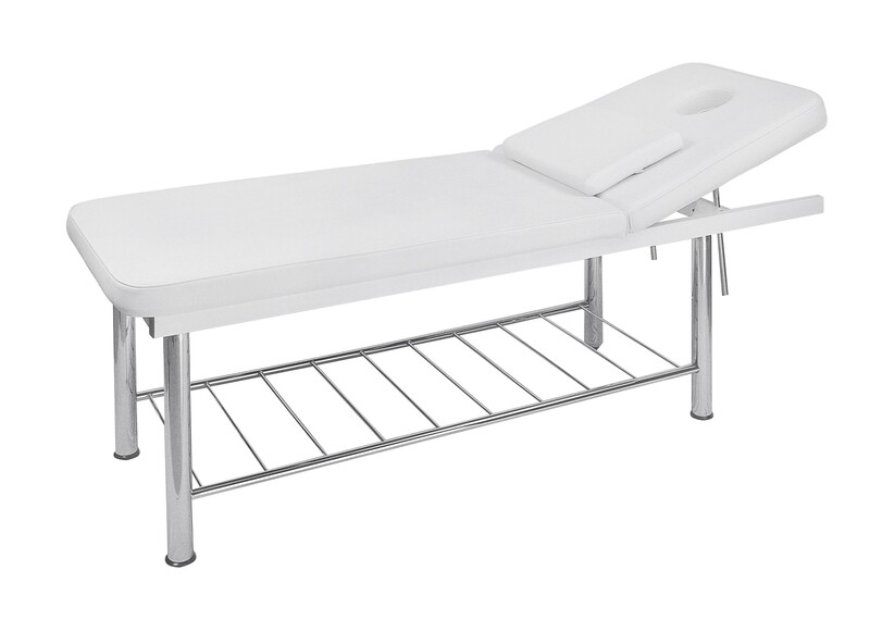 BLUE FARM | Weelko. Ilim. Massage and physiotherapy table with 1 joint and "material holder" shelf