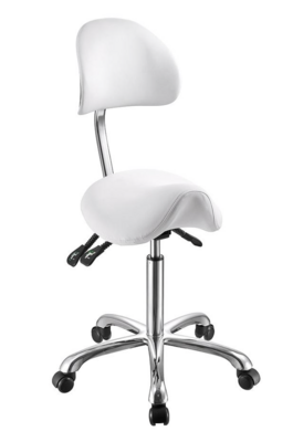 BLUE FARM | Weelko. Noble. Stool with adjustable saddle seat and backrest