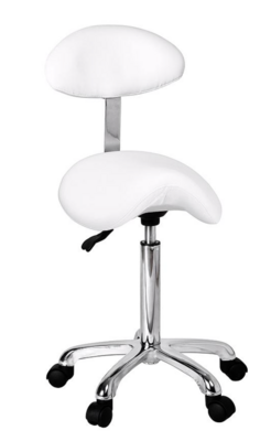 BLUE FARM | Weelko. Organic. Stool with saddle seat. Available with or without oval backrest