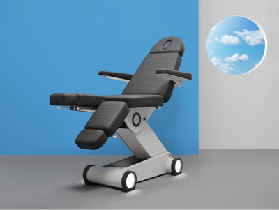 BLUE FARM | Weelko. B-Light 503. Reclining podiatry chair with 3 motors + LED