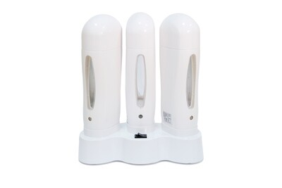 BLUE FARM | Weelko. Tripleheater. Wax heater with triple housing for standard cartridges