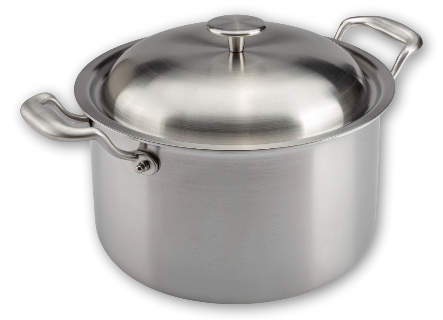 KALINDRA | Tritania. Titanium pot with lid. Ø cm 24 x 15 h