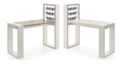 BLUE FARM | Vismara. Living LED. Manicure table. 3 options. 2 finishes