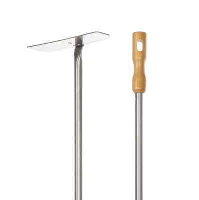 BLUE FARM | Lilly. Scraper for oven in stainless steel - h 170 cm