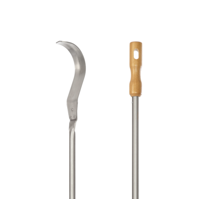 BLUE FARM | Lilly. Embers tool in stainless steel - h 170 cm