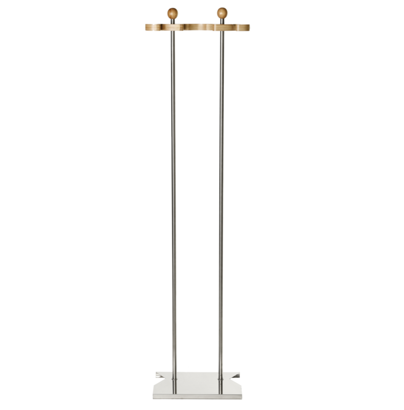 BLUE FARM | Lilly. Vertical rack wood, 3 places - h 180 cm