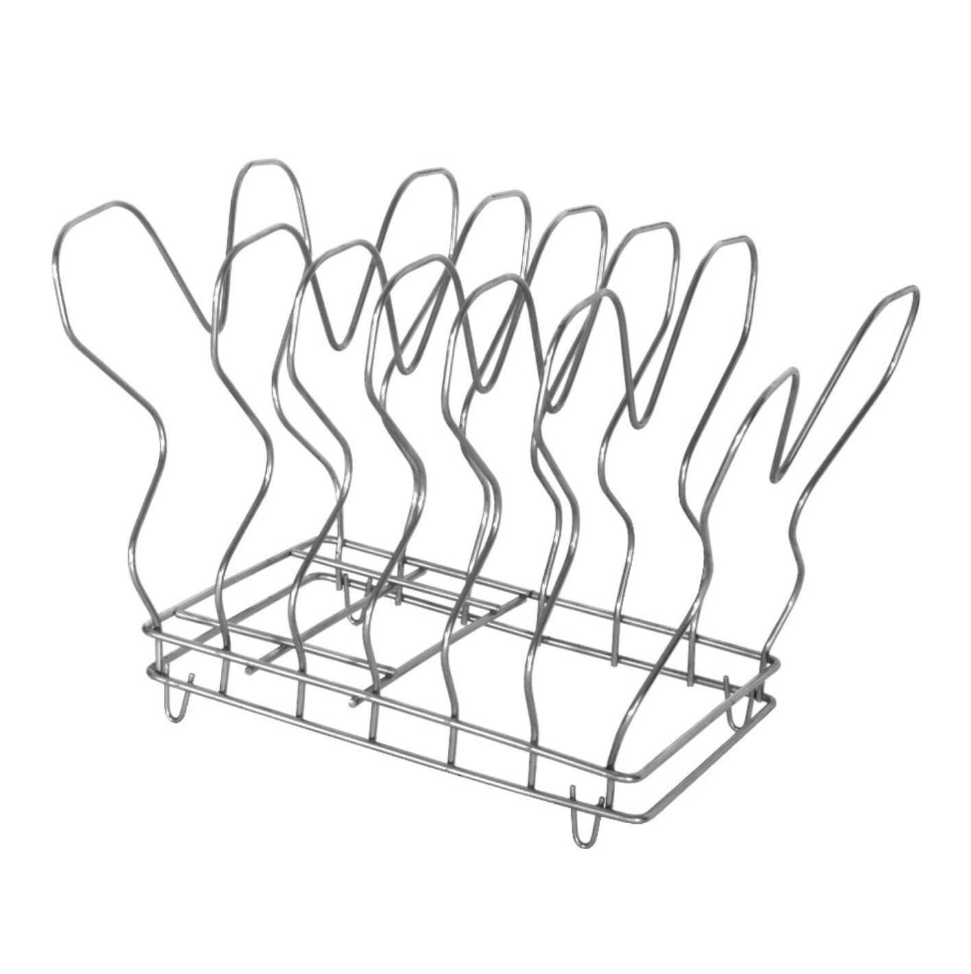 BLUE FARM | Lilly. Horizontal rack for screens 40x30 cm - h 33 cm