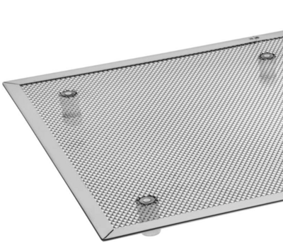 BLUE FARM | Lilly. Stainless steel Grid 40 X 60 cm with aluminium feet h 3 cm
