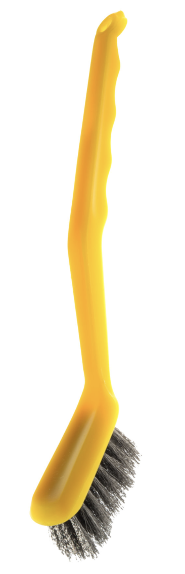BLUE FARM | Lilly. Brush for cleaning filters and accessories, The chosen finish is with: St. steel bristles